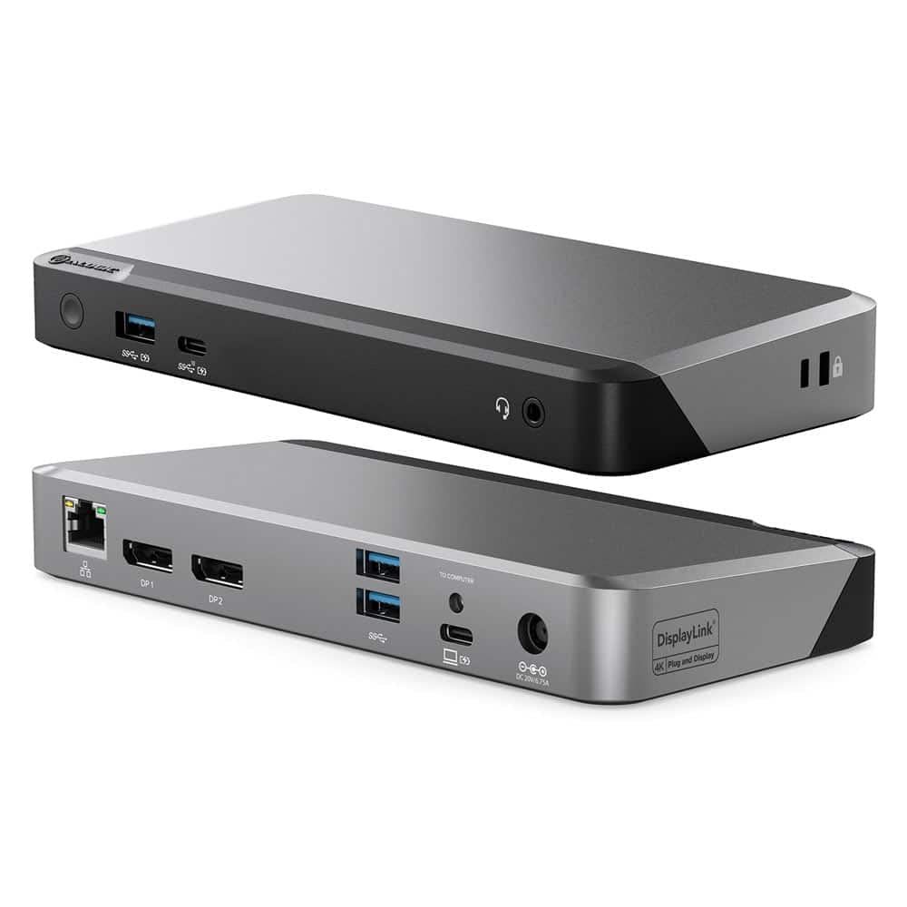 Alogic DX2 Dual 4K Display Universal Docking Station - with 100W Power Delivery