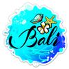 Bali Aqua Colorful Design - 5" Vinyl Sticker - for Car Laptop I-Pad - Waterproof Decal view 1