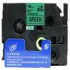 LM Tapes - Premium 3/4" (18mm) Black on Green Compatible TZe P-Touch Tape for use with Brother PT-2700, PT2700, PT-2710, PT2710 Label Maker Includes Tape Size/Color Guide. view 2