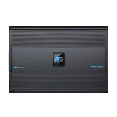 ATG ATG6500.1D Class D 1 Channel Monoblock Subwoofer Amplifier w/ 6500 Watts Peak Power