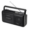 G Keni Portable Cassette Player Boombox AM/FM Radio Stereo, Casette Tape Player Recorder with Earphone Jack Battery Operated or AC Powered view 1