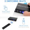HDMI KVM Switch 8 Port, 4K@30Hz USB KVM Switcher for 8 Computers Share 1 Monitor and 4 USB Devices, 8X1 Switches with Adaptive EDID Wired Remote and 8 HDMI&USB KVM Cables view 3