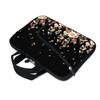 11.6-12.2 Inch Laptop Sleeve Case - Chromebook, Ultrabook, Notebook, Tablet Neoprene Handle Case for Men Women - Two Pockets Fit Apple MacBook Air, Samsung, Acer, HP, DELL (Flowers) view 4