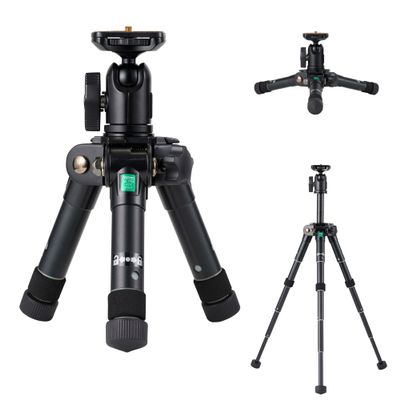 Velbon 90454 Mini Table Mini Tripod, Ultra 453 Mini AZ AMZULT453MINI 5 Tiers, Ultra Lock, Leg Diameter 1.1 inches (27 mm), Medium Size, Freehead Platform, Aluminum Leg, Tabletop Tripod, Table Tripod,