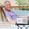 Gelielim Portable Cassette Player, Cassette Tape Player AM/FM Radio,Casette Tape Recorder with Earphone Jack, Cassette Boombox Battery Operated or AC Powered view 2