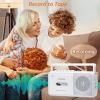 Gelielim Portable Cassette Player, Cassette Tape Player AM/FM Radio,Casette Tape Recorder with Earphone Jack, Cassette Boombox Battery Operated or AC Powered view 3