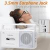 Gelielim Portable Cassette Player, Cassette Tape Player AM/FM Radio,Casette Tape Recorder with Earphone Jack, Cassette Boombox Battery Operated or AC Powered view 4
