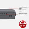 Brennenstuhl Weatherproof Box (IP54 Cable Box Waterproof for Outdoor use to Protect Plug-in Connections, sockets, adapters, Transformers etc., Outdoor Accessories) view 2