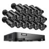 ANNKE 16CH 1080P Security Camera System Outdoor, H.265+ 16Channel 5 in 1 CCTV DVR with 16PCS 1920TVL Surveillance Cameras, 100ft Night Vision, Motion Detection,Remote Access, NO Hard Drive Included view 1