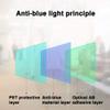 Anti Blue Light Screen Protector Anti Glare Anti Finger Print Curved Screen Filter, Blocks Excessive Harmful Blue Light, Reduce Eye Fatigue and Eye Strain/A / 65 Inches 1429x804 mm view 3
