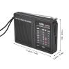 R-202T Audio - Portable AM/FM/TV Band for Indoor/Outdoor Use with External Headphones view 2