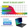 XRRX Computer Anti Blue Light Anti-Spy Privacy Screen Filter - Reduce Glare Reflection and Eyes Strain, Protect Your Eyes for Office Home 14-27" Widescreen Monitor / 21in475x267mm view 3