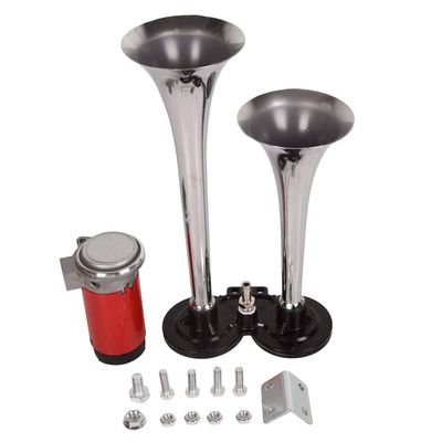 Apdale 1000DB 12V Dual Trumpets Super Loud Car Electric Horn Truck Boat Train Speaker