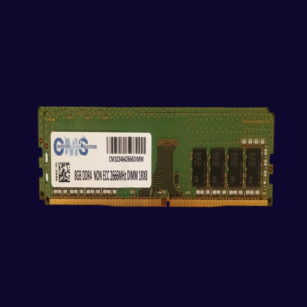 CMS 16GB (2X8GB) DDR4 21300 2666MHz Non ECC DIMM Memory Ram Upgrade Replacement for ASUS Motherboard ROG Maximus XIII Hero, ROG Rampage VI Extreme Encore, ROG Rampage VI Extreme - D22