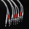 8ag 8N OCC Silver-Plated HiFi Speaker Cable High Performance Speaker Amplifier Sound Connecting Cable Y-Y/Banana-Y etc (Color : Banana Plug-Banana, Size : 1.5m) view 4