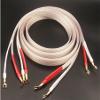 Fever Grade OCC Silver-Plated Speaker Cable HiFi Micro-Space Audio Cable Banana Plug-Y Plug Banana Plug-Banana Y-Y (Color : Y Plug-Y Plug, Length : 1.5m) view 1