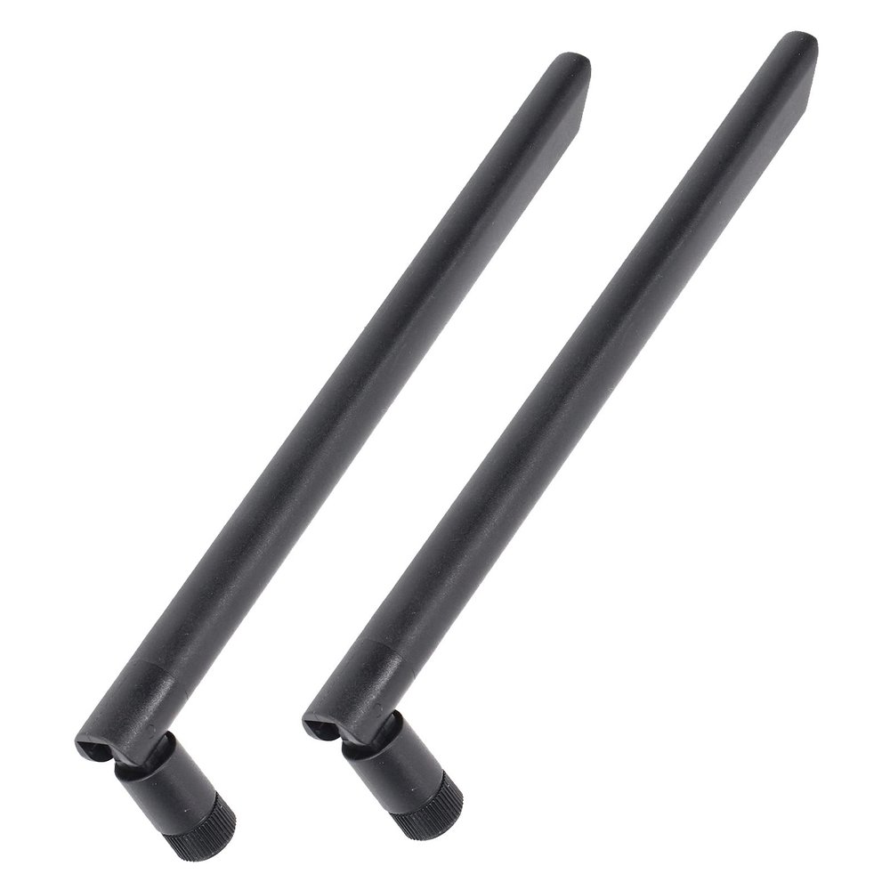 FTVOGUE 2PCS Antenna 5.8G 2.4G Band 10dbi High Gain SMA Male Interface Directional Antenna for Router Network, Other Testers and Calibrators