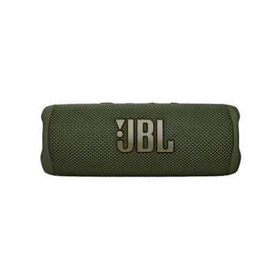 JBL Flip 6 - Portable Bluetooth Speaker, Powerful Sound and Deep Bass, IPX7 Waterproof, 12 Hours of Playtime, Speaker for Home, Outdoor and Travel (Green) (Renewed)