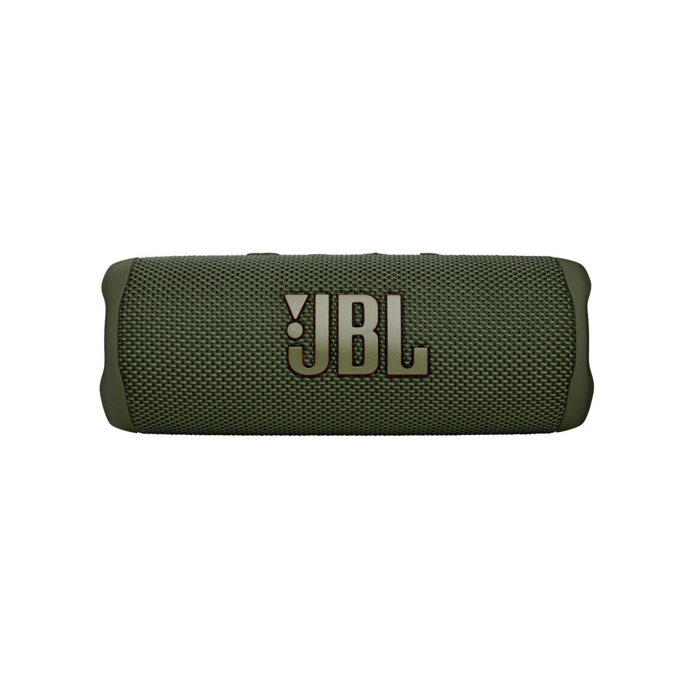 JBL Flip 6 - Portable Bluetooth Speaker, Powerful Sound and Deep Bass, IPX7 Waterproof, 12 Hours of Playtime, Speaker for Home, Outdoor and Travel (Green) (Renewed)