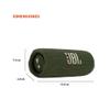JBL Flip 6 - Portable Bluetooth Speaker, Powerful Sound and Deep Bass, IPX7 Waterproof, 12 Hours of Playtime, Speaker for Home, Outdoor and Travel (Green) (Renewed) view 3
