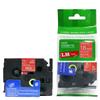 LM Tapes - Premium 3/4" (18mm) White on Red Compatible TZe P-Touch Tape for use with Brother PT-1830, PT1830 Ptouch Label Printer Includes Tape Size/Color Guide. view 3