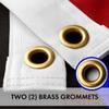 G128 3 Pack: Blue Lives Matter Flag | 4x6 Ft | StormFlyer Series Embroidered 220GSM Spun Polyester | Duty and Honor Flag, Embroidered Design, Indoor/Outdoor, Brass Grommets, Heavy Duty, All Weather view 2