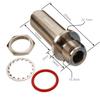 CablesOnline, 2-Pack N-Type Female to N-Type Female Coaxial Panel Mount Bulkhead Coupler 60mm, RF-N101C-2 view 3