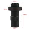 TYZK Microscope Kit 37MP 1080P USB Industrial Electronic Digital Microscope Video Camera 100X 130X C Mount Microscope Lens Adapters (Color : 10X-130X) view 2