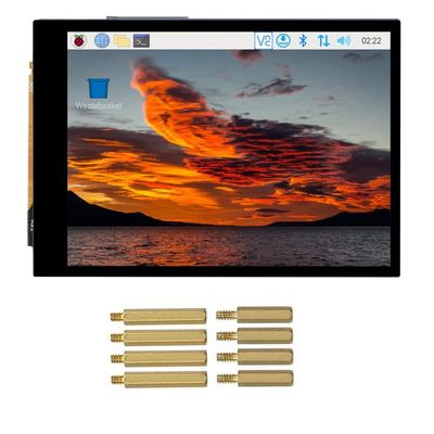2.8 Capacitive Touch Screen Expansion Board Fully Laminated Display for Raspberry Pi Compute Module 4 Gigabit Ethernet USB2.0 @XYGStudy (CM4-DISP-BASE-2.8A)