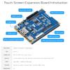 2.8 Capacitive Touch Screen Expansion Board Fully Laminated Display for Raspberry Pi Compute Module 4 Gigabit Ethernet USB2.0 @XYGStudy (CM4-DISP-BASE-2.8A) view 3