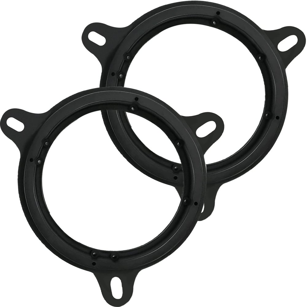 AICARS 6.5 Inch Speaker Spacer: 4/5 Inch Depth Speaker Adapter Rings Compatible with Nissan Teana Livina Tiida Sylphy 2-PCS