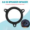 AICARS 6.5 Inch Speaker Spacer: 4/5 Inch Depth Speaker Adapter Rings Compatible with Nissan Teana Livina Tiida Sylphy 2-PCS view 2