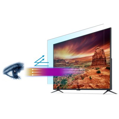Anti UV/Anti Glare TV Screen Protector Anti Blue Light Screen Frosted Film Guard Against Radiation for 32-75in LCD, LED Monitor/A / 70 Inches 1561x900 mm