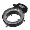 ZTBH Microscope Accessories Kit 144 LED miniscope Ring Light, 0-100% Adjustable miniscope Ring Light Microscope Slides (Color : Black) view 1