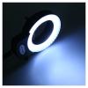 ZTBH Microscope Accessories Kit 144 LED miniscope Ring Light, 0-100% Adjustable miniscope Ring Light Microscope Slides (Color : Black) view 3