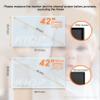 KIOP 42 Inch Narrow or Wide Frame,Anti Glare Matte Multi-Function TV Screen Protector,Out Blue Light Film No Bubbles Fingerprints,Protection Eyes,42" Wide Frame view 3