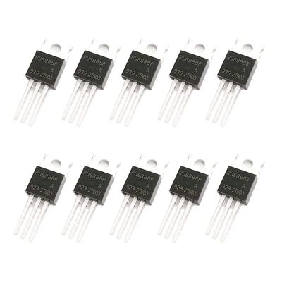 10pcs RU6888R TO220 RU6888 TO-220 RU6888R3 RU6099R RU6099 RU6055R RU6055 RU7588R RU7588 RU75N08R RU75N08 RU190N08R RU7088R,RU6888R