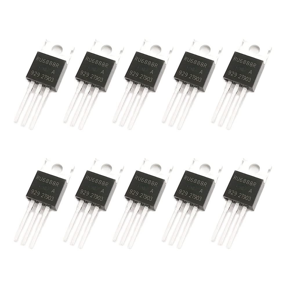 10pcs RU6888R TO220 RU6888 TO-220 RU6888R3 RU6099R RU6099 RU6055R RU6055 RU7588R RU7588 RU75N08R RU75N08 RU190N08R RU7088R,RU6888R