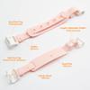 WiLLBee CLIPON Soft Max Mini (for 8.3~9 inch Device) eBook Reader Tablet Silicone Strap Hand Grip Finger Holder (Pink) view 4