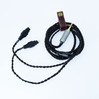 3.5mm 3.5 Stereo Mini Jack Male to Replacement Audio Upgrade OCC Cable for Sennheiser hdxx HD650, HD600, HD580, HD660S, Massdrop HD6XX Headphones with pc Mobile Phone (1.5m(4.92ft), Black)