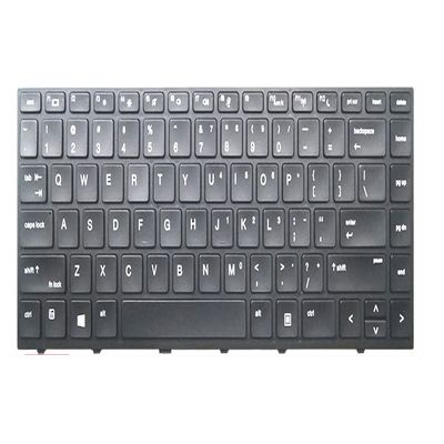 GHAG Replacement Cover Keyboard for HP ZHAN 66 ProG1 Elitebook 430G5 440G6 440G5 445g5 X8B HSN-Q04C HSN-Q06C HSN-Q08C Black Frame US