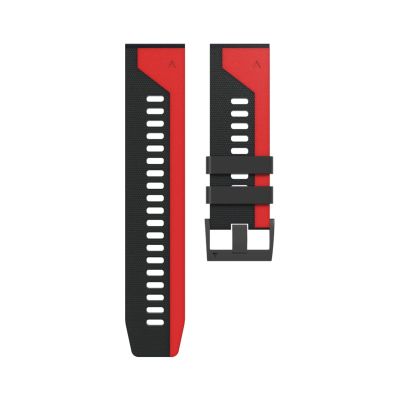26 22MM Silicone Quick Release Watchbands Straps for Garmin Fenix 6 6X Pro Watch Easyfit Wrist Band Fenix 5 5X Plus 3HR Bracelet (Color : Color B, Size : 26mm for Enduro MARQ)