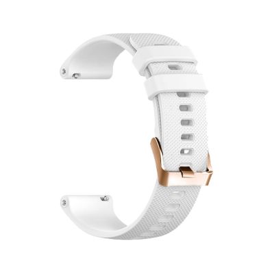 20mm Smart Watchband Strap for Garmin Venu SQ Silicone Bracelet for Venu2 Plus Vivoactive 3 Forerunner 245 645 Wrist Band Correa (Color : Smokey Mauve, Size : 20mm Universal)