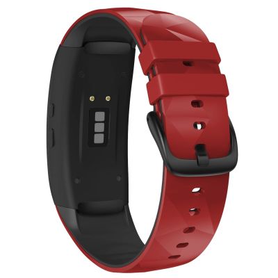 Smart Watch Straps for Samsung Gear Fit 2 Pro Strap Silicone Fitness Watch Wrist Band Gear Fit2 Pro SM-R360 Adjustable Bracelet Watch Band (Color : Beige)