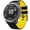 Silicone Quick Release Watchband Straps for Garmin Fenix 7 7X 7S Smartwatch Easyfit 20 22 26mm Wrist Band (Color : Beige, Size : 20mm Fenix 7s) view 3