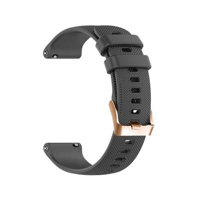 20mm Watch Band for Samsung Galaxy Watch 4 Classic 46 42mm Smartwatch Silicone Sport Bracelet Active 2/3 41 Watch4 44 40mm Strap (Color : Coal Black, Size : Watch 42MM)