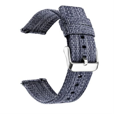 20mm Watch Band for Samsung Galaxy Watch4 Classic 46 42mm Smartwatch Nylon Sport Bracelet Watch 4 44 40mm Strap Watchband Correa (Color : Blue, Size : Galaxy Watch4 40mm)