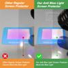 KIOP 58 Inch Block Blue Light and UV Film, Multi-Function TV Screen Protector Filter,New Upgrade Matte Frosted Surface,No Bubbles/Fingerprints view 4