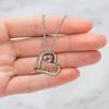 Inappropriate Wife, I Wish That All Your Dreams Would Come True Because I Plan, Useful Christmas Love Dancing Necklace for Wife view 2