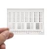 TYZK Microscope Kit Appearance Standard Card Gauge Point Gauge Transparent Contrast PET Ruler Scales Dot Line Microscope Lens Adapters view 4